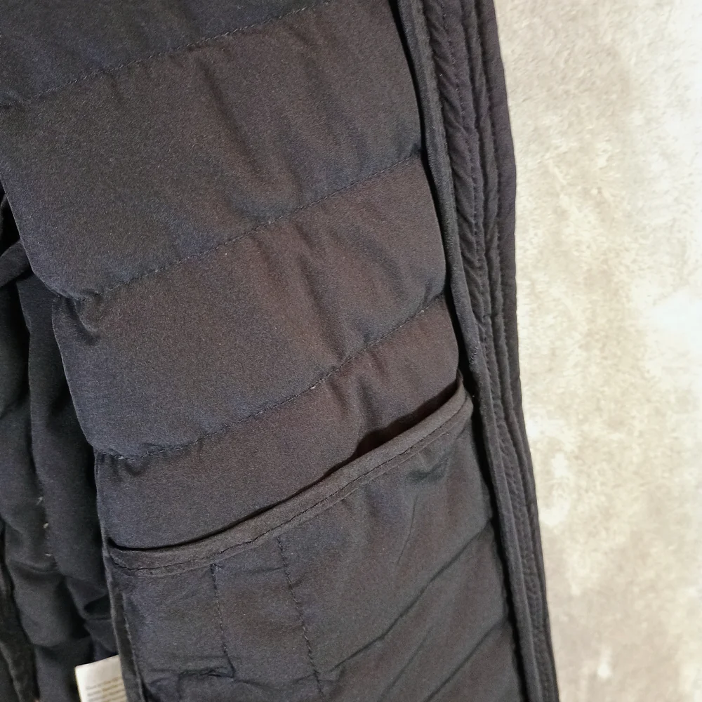 Michael Kors Black Quilted Hooded Puffer Jacket Women's Small